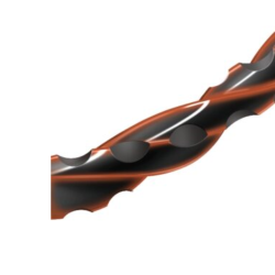 Μισινέζα Στριφτή Ψήγματα Γυαλιού 3.9mm Visco