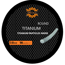 Μισινέζα Στρόγγυλη Ψήγματα Τιτανίου 3.0mm Visco
