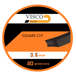 Μισινέζα Τετράγωνη 3.5mm Visco