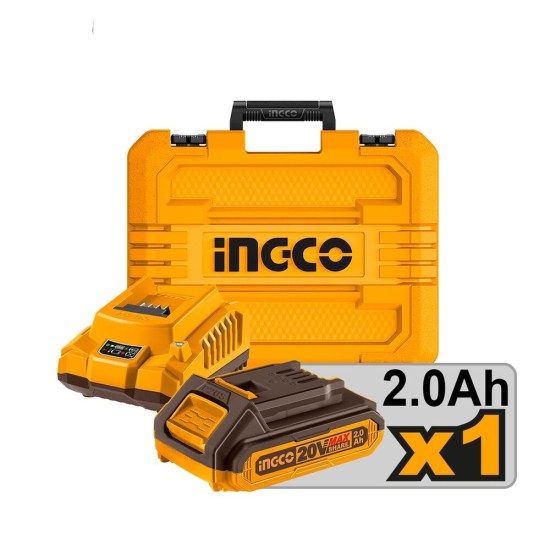 Καρφωτικό Μπαταρίας 20V InGCO Set