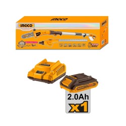 Κονταροπρίονο & Μπορντουροψάλιδο Μπαταρίας 20V InGCO Set