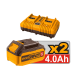 Θαμνοκοπτικό Πολυμηχάνημα Μπαταρίας 2x20V 3in1 InGCO Set