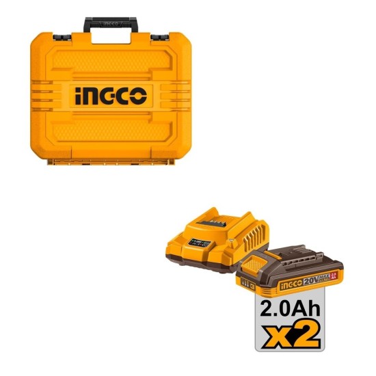 Αλυσοπρίονο Μίνι 6" Μπαταρίας 20V InGCO Set