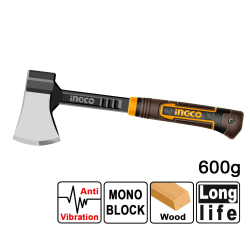 Τσεκούρι Σφυρήλατο Αντικραδασμικό 600g InGCO 