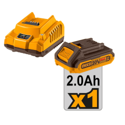 Φυσητήρας Μπαταρίας 20V InGCO Set