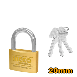 Λουκέτο-Κλειδαριά Ορειχάλκινη 20mm InGCO 