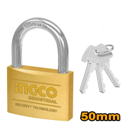 Λουκέτο-Κλειδαριά Ορειχάλκινη 50mm InGCO