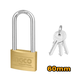 Λουκέτο-Κλειδαριά Μακρύλαιμη 60mm InGCO 