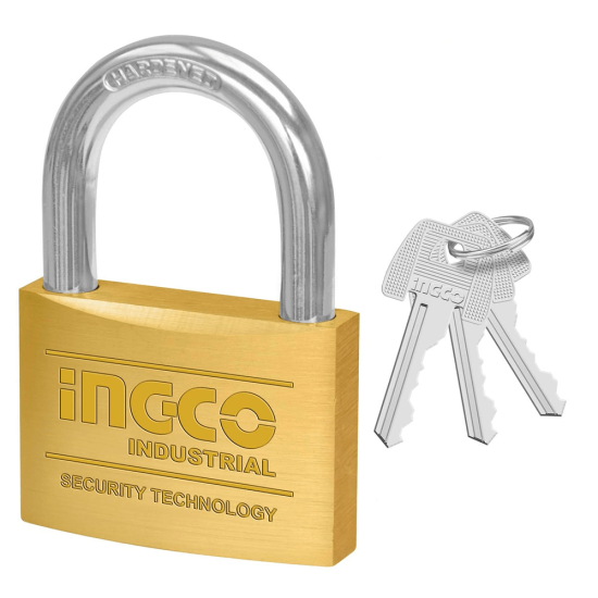 Λουκέτο-Κλειδαριά Ορειχάλκινη 70mm InGCO