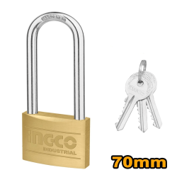 Λουκέτο-Κλειδαριά Μακρύλαιμη 70mm InGCO 