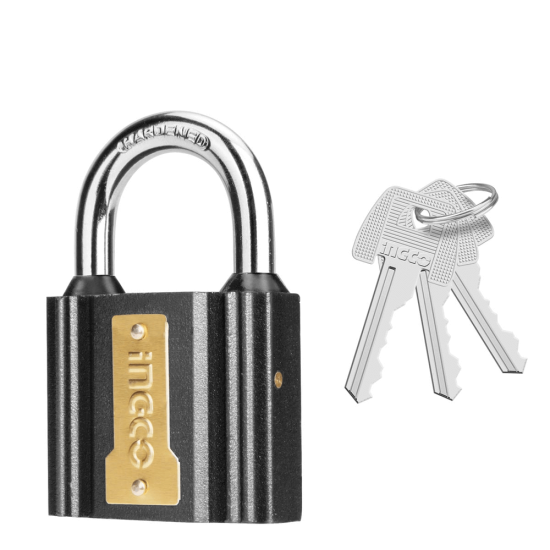 Λουκέτο-Κλειδαριά Σιδήρου 50mm InGCO 
