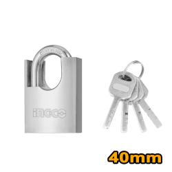 Λουκέτο-Κλειδαριά Κρυμμένου Λαιμού Ασφαλείας 40mm InGCO