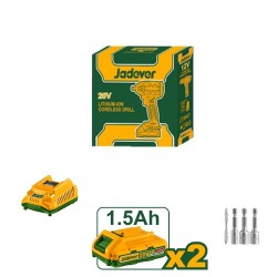 Παλμικό Κατσαβίδι Μπαταρίας 20V Jadever Set