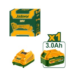 Γωνιακός Τροχός Μπαταρίας 20V Jadever Set