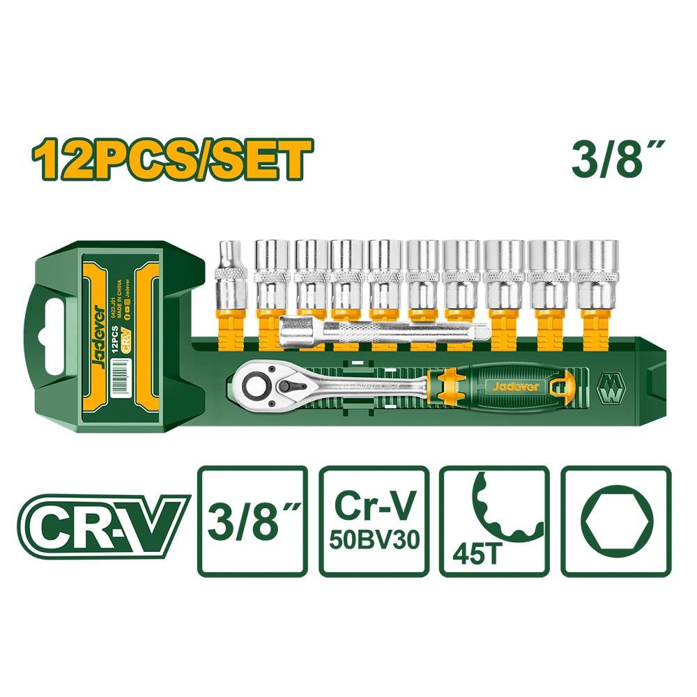 Καστάνια & Καρυδάκια 3/8" Set Jadever