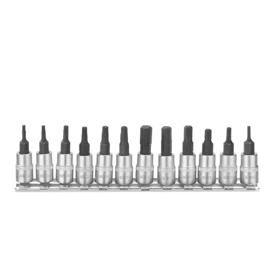 Καρυδάκια με μύτη 1/4" Set Jadever