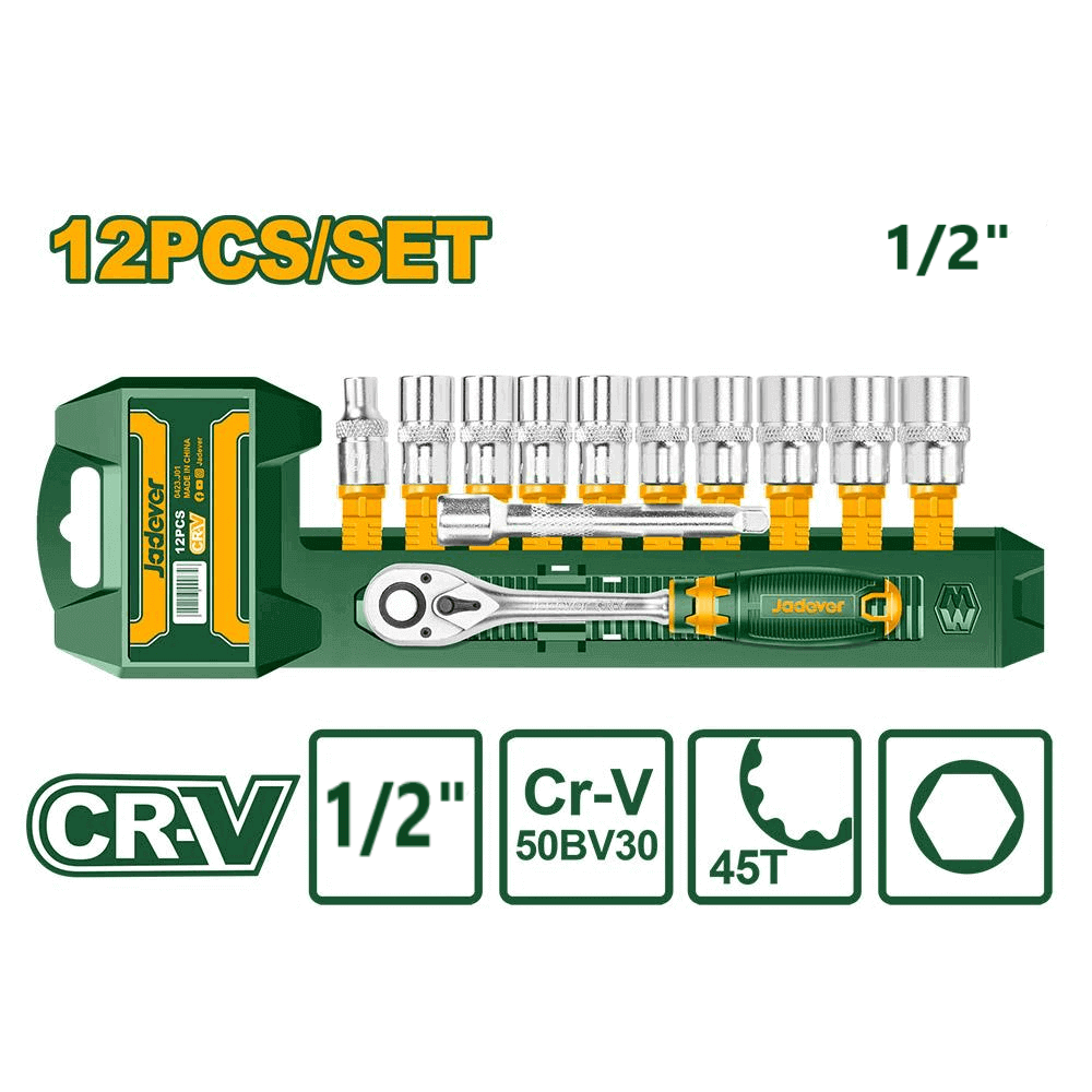 Καστάνια & Καρυδάκια 1/2" Set Jadever  