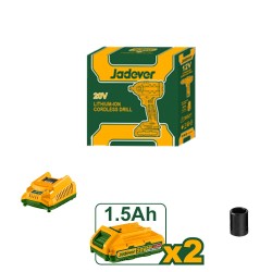 Μπουλονόκλειδο 300Nm Μπαταρίας 20V Jadever Set