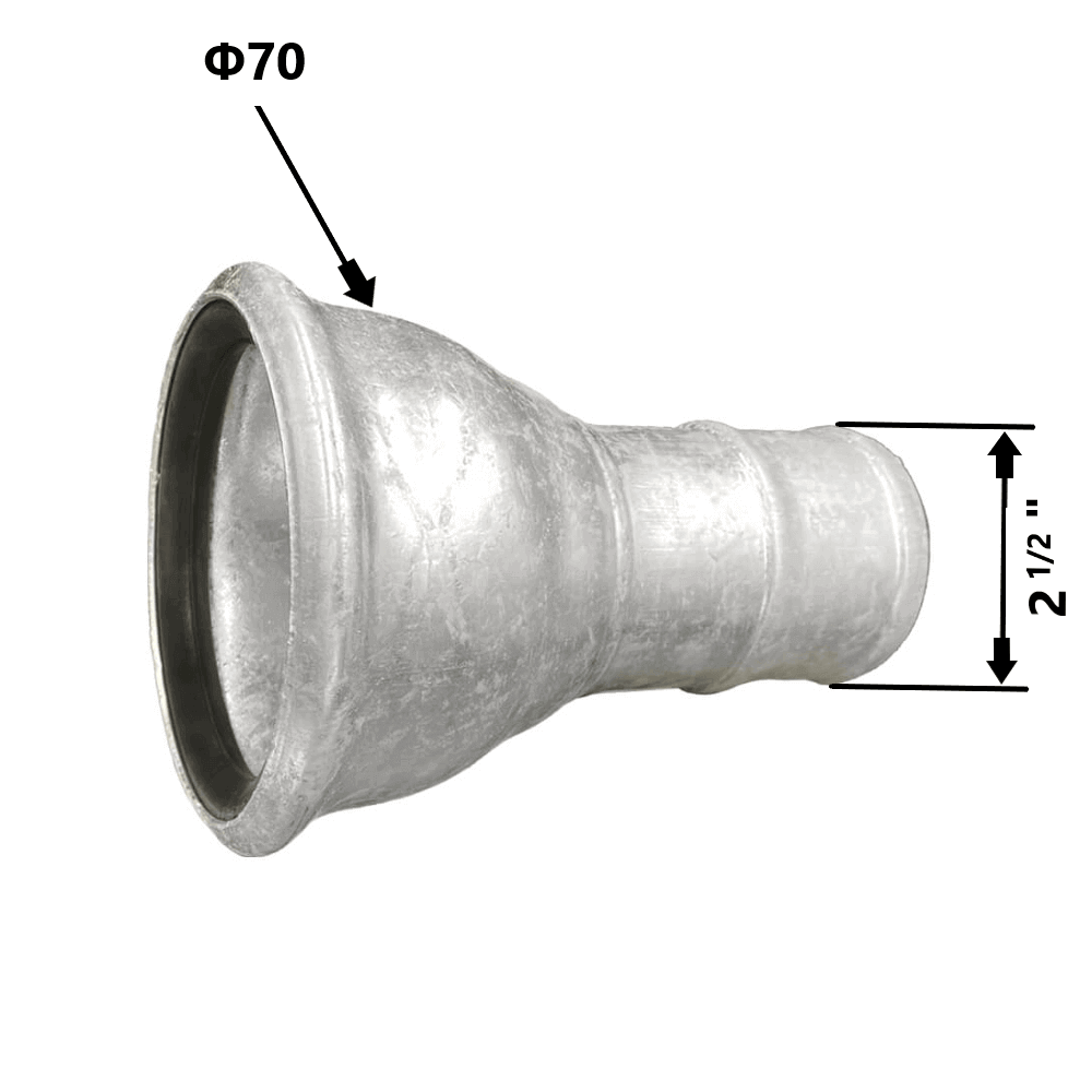 Ταχυσύνδεσμος Perrot Θηλυκός Φ70x2 1/2" Μάνικα