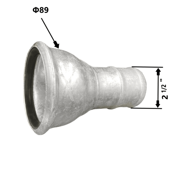 Ταχυσύνδεσμος Perrot Θηλυκός Φ89x2 1/2" Μάνικα