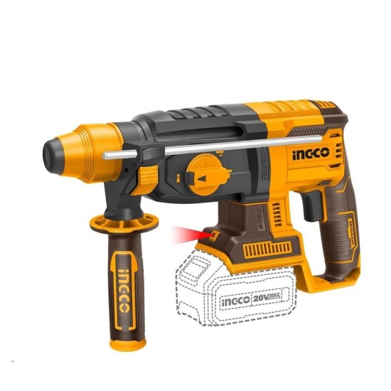 Πιστολέτο (Σκαπτικό & Περιστροφικό) Μπαταρίας 20V InGCO Solo