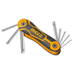Εργαλείο Χειρός InGCO - Σετ Κλειδιά Torx (Σουγιάς) T9-T40mm