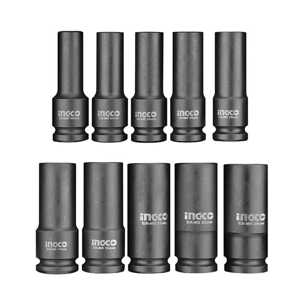 Καρυδάκια 1/2" Set InGCO 