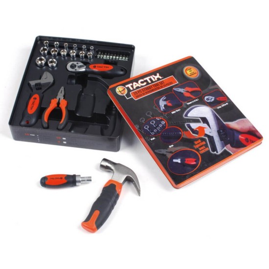 Εργαλείο Χειρός Tactix - Σετ Εργαλεία, Καρυδάκια & Μύτες