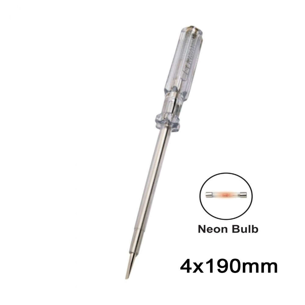 Κατσαβίδι Δοκιμαστικό 4x190mm InGCO 